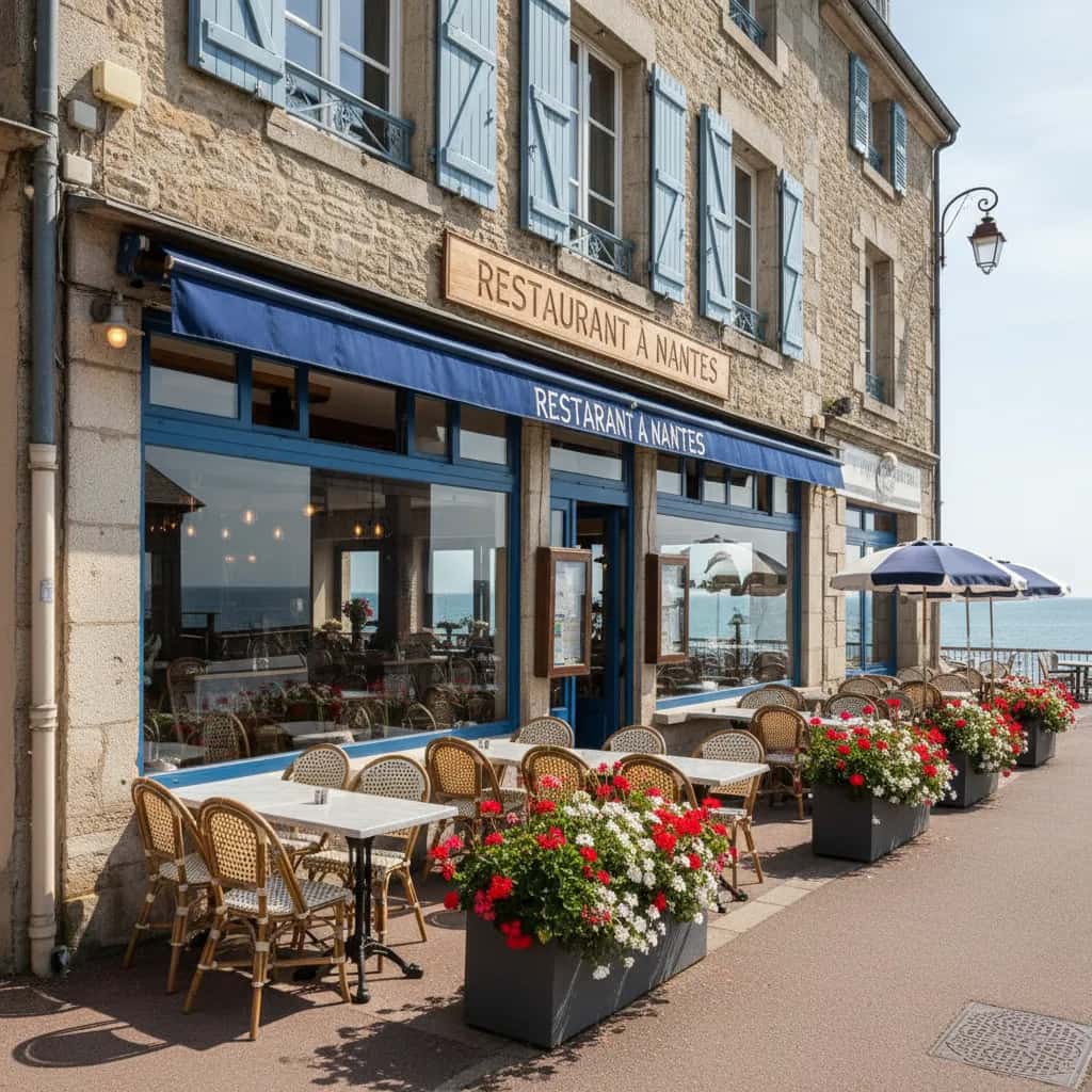 Restaurant à Nantes : terrasse - extraction