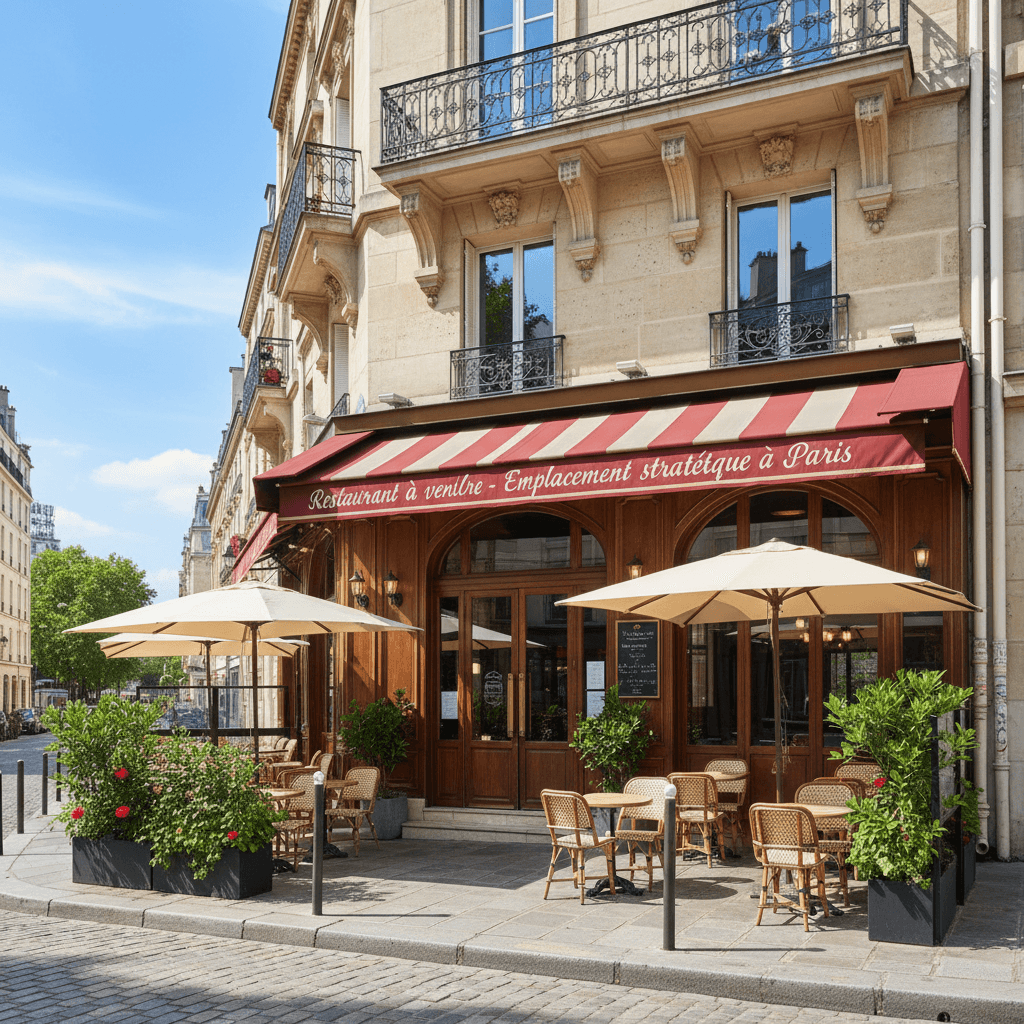 Restaurant à vendre - Emplacement stratégique à Paris