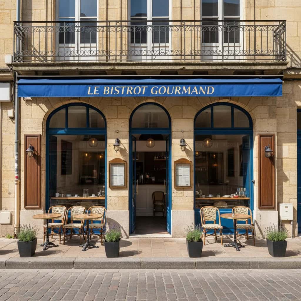 Restaurant 100m² à Bordeaux : terrasse - licence IV