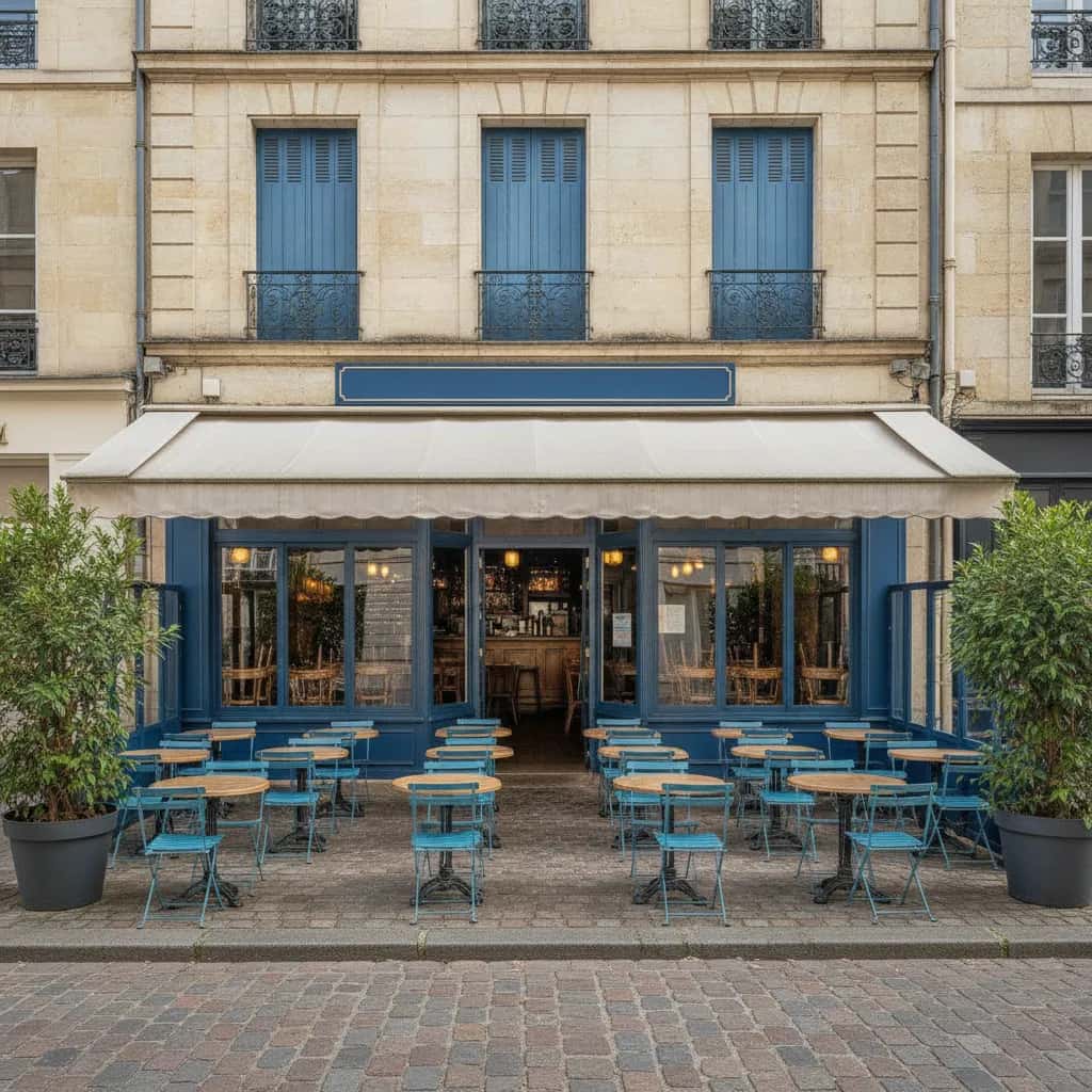 Restaurant 80m² à Nantes : terrasse - licence IV