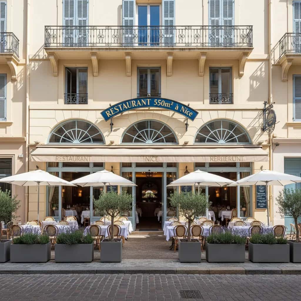Restaurant 550m² à Nice