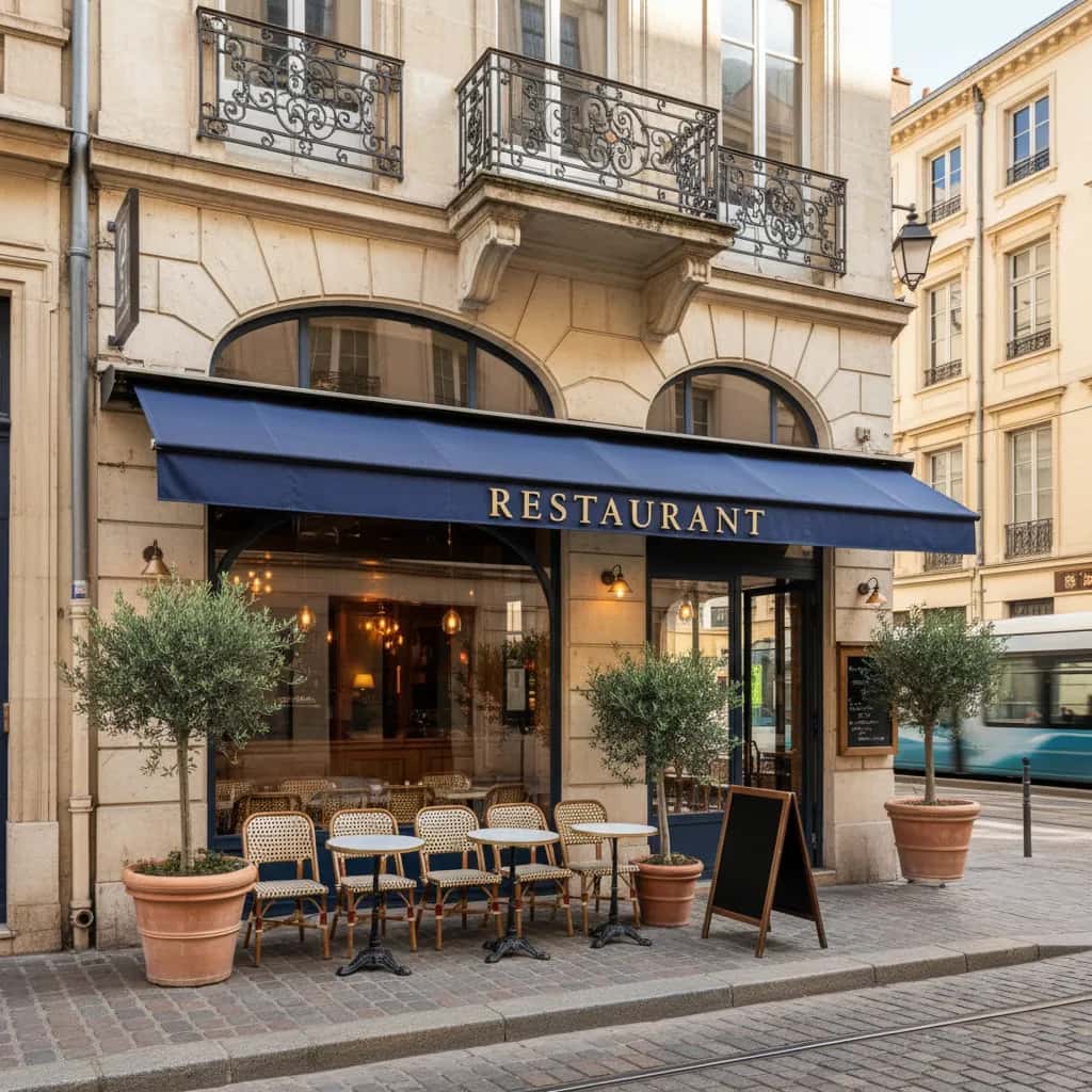 Restaurant 100m² à Lyon : extraction