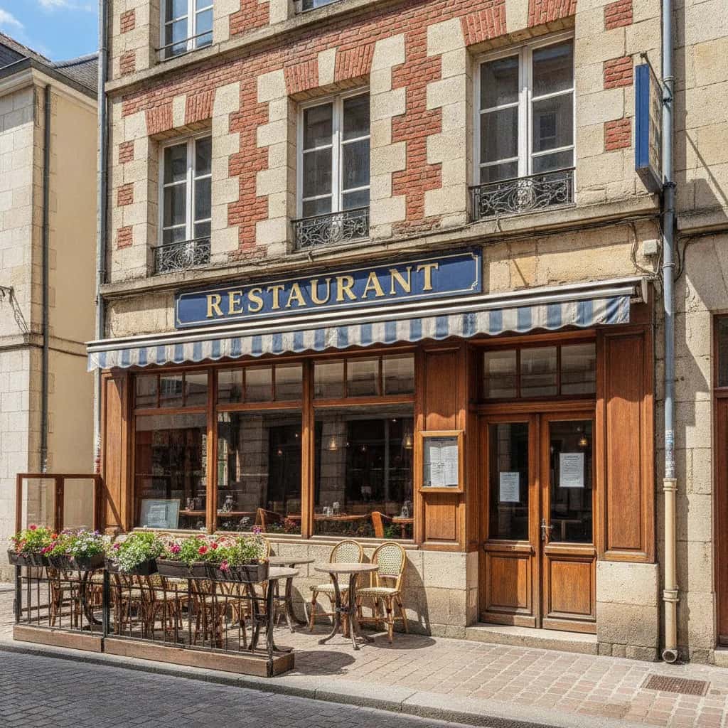 Restaurant 35m² à Nantes : terrasse - licence IV