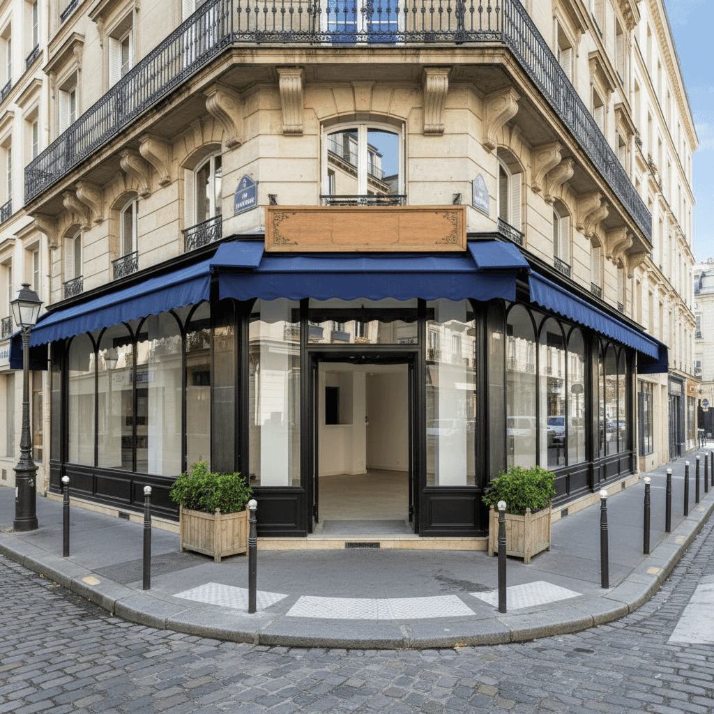 Local Commercial Rénové à Paris - 408 m² à Aménager