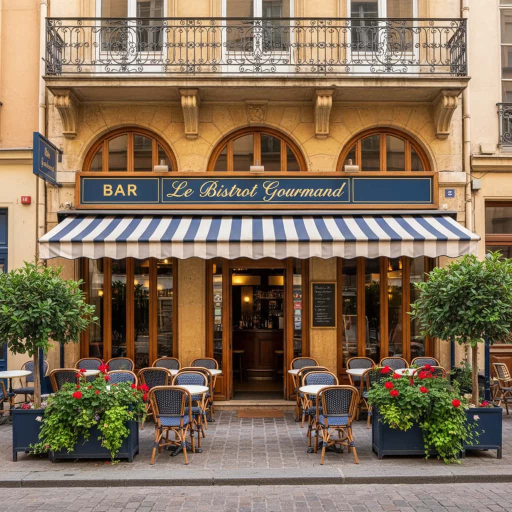 Bar-brasserie à Lyon : terrasse - licence IV