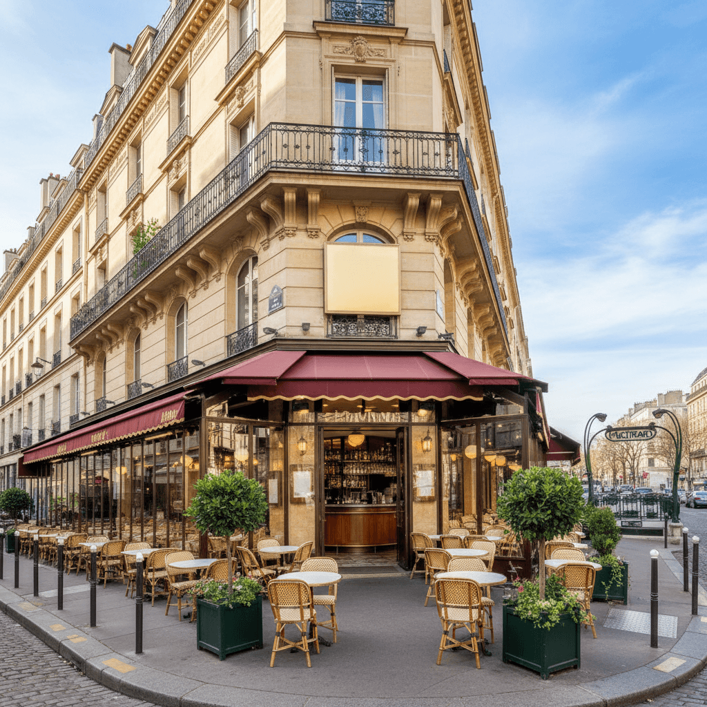 Restaurant clé en main à Paris - 160 m² avec terrasse