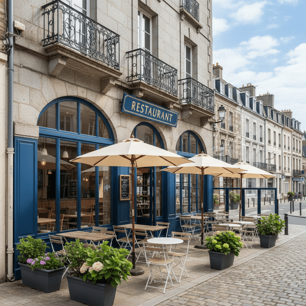 Restaurant 78m² à Dinard : terrasse - licence IV - Image 1