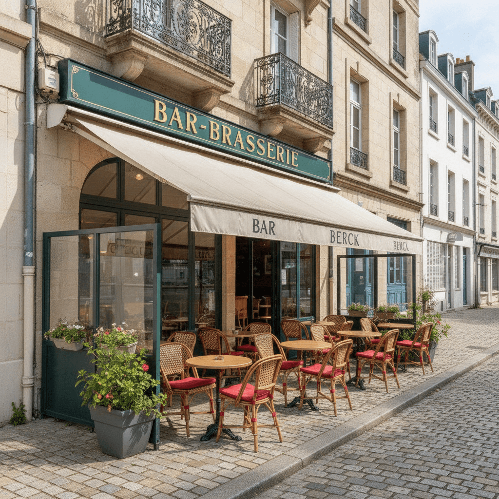 Bar-brasserie 120m² à Berck : terrasse - licence IV - Image 1