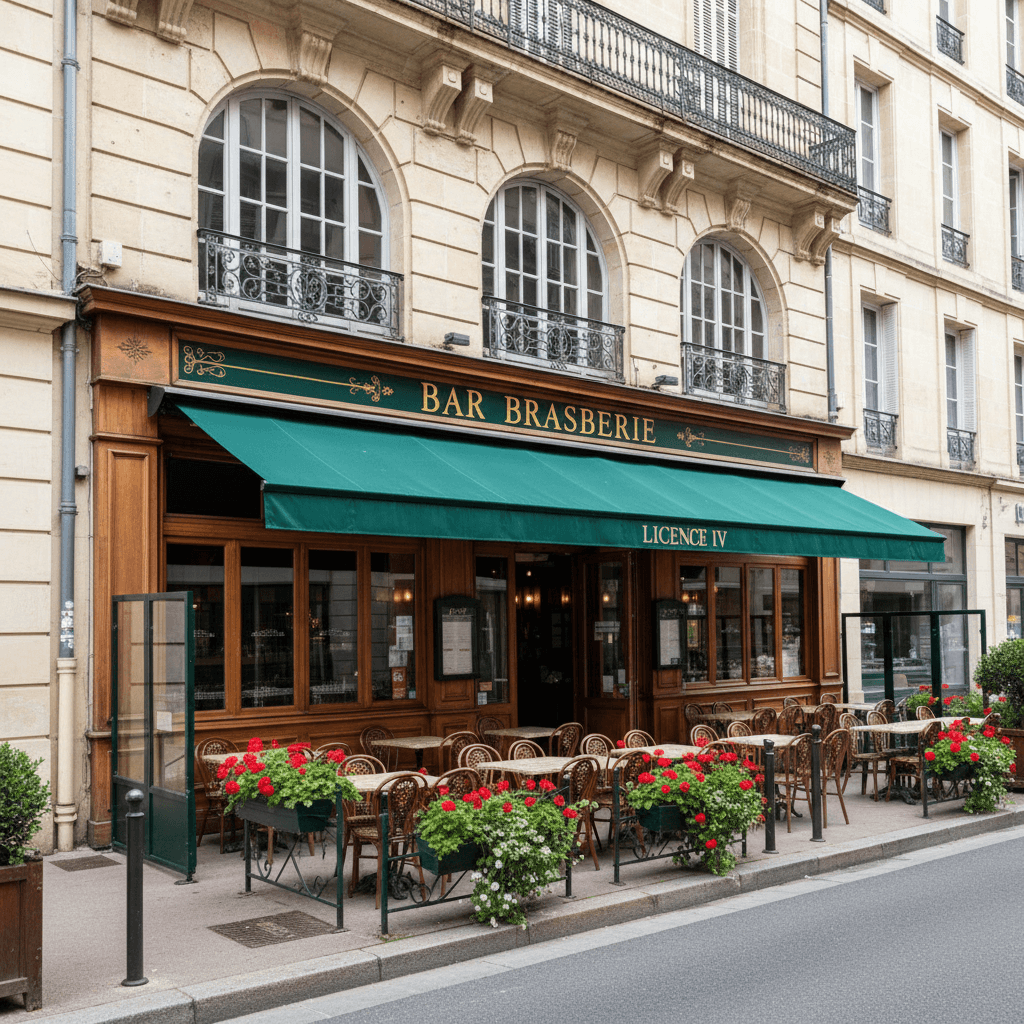 Bar-brasserie à Pau : terrasse - licence IV