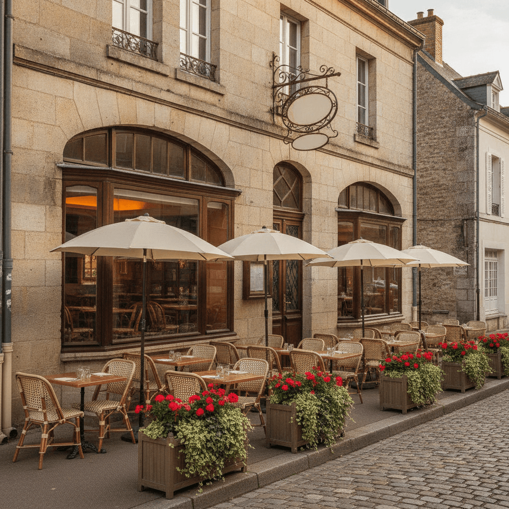 Restaurant 50m² à Bain-De-Bretagne : terrasse - licence IV - Image 1