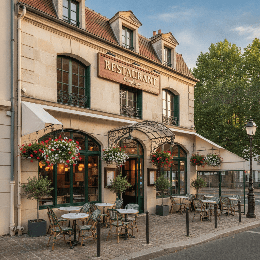 Restaurant 478m² à Compiègne : terrasse - licence IV - Image 1