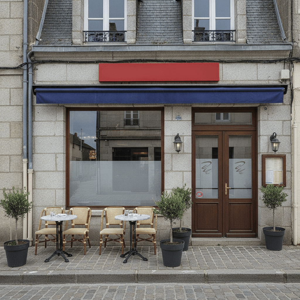 Restaurant 130m² à Plancoët : terrasse - licence IV - Image 1