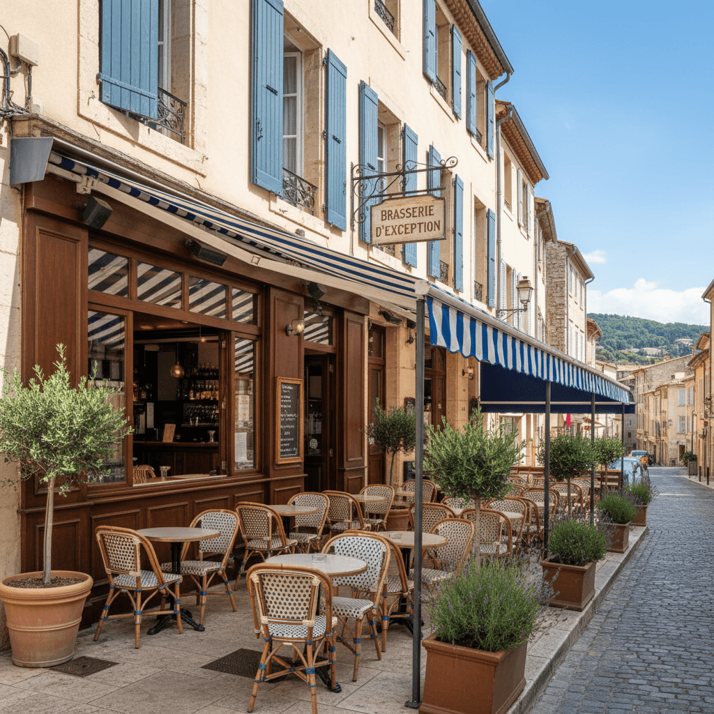 Bar-brasserie 160m² à Vence : terrasse - licence IV - Image 1