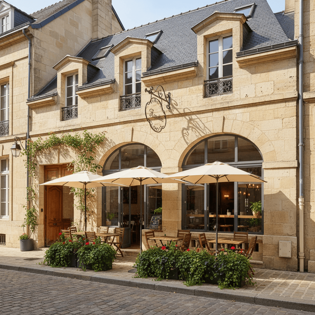 Restaurant 230m² à Bordeaux : terrasse - licence IV