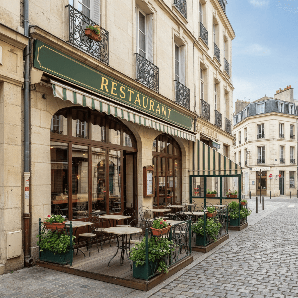 Restaurant 80m² à Tours : terrasse - licence IV - Image 1