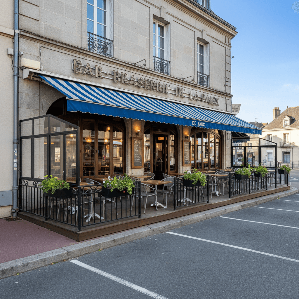 Bar-brasserie 170m² à Aubière : terrasse