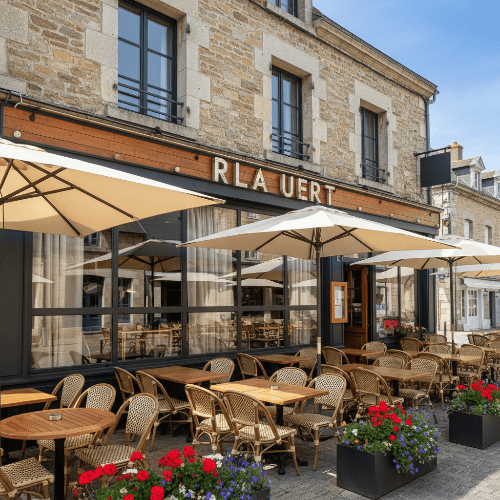 Restaurant 50m² à Ouistreham : terrasse - licence IV - Image 1