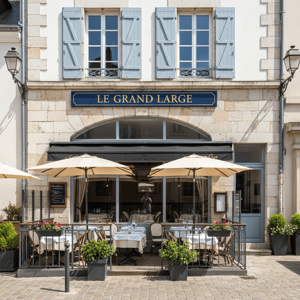 Restaurant 160m² à La Rochelle : terrasse - licence IV - Image 1