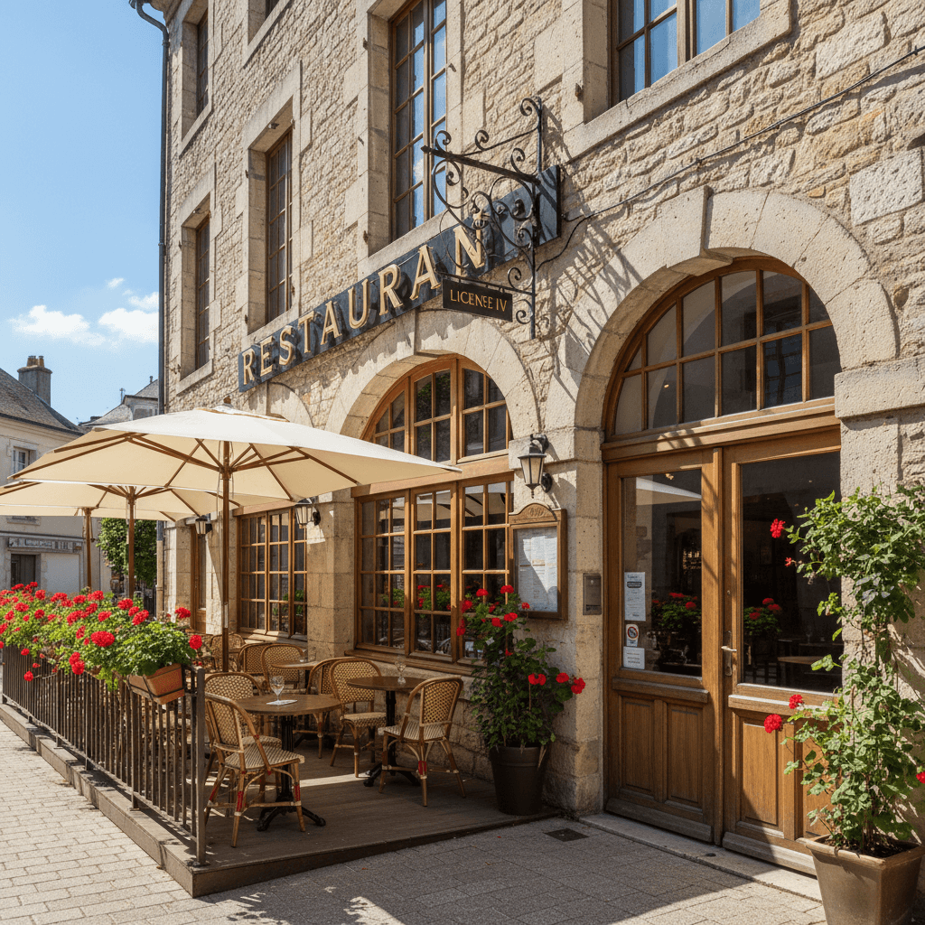 Restaurant 500m² à Millau : terrasse - licence IV - Image 1