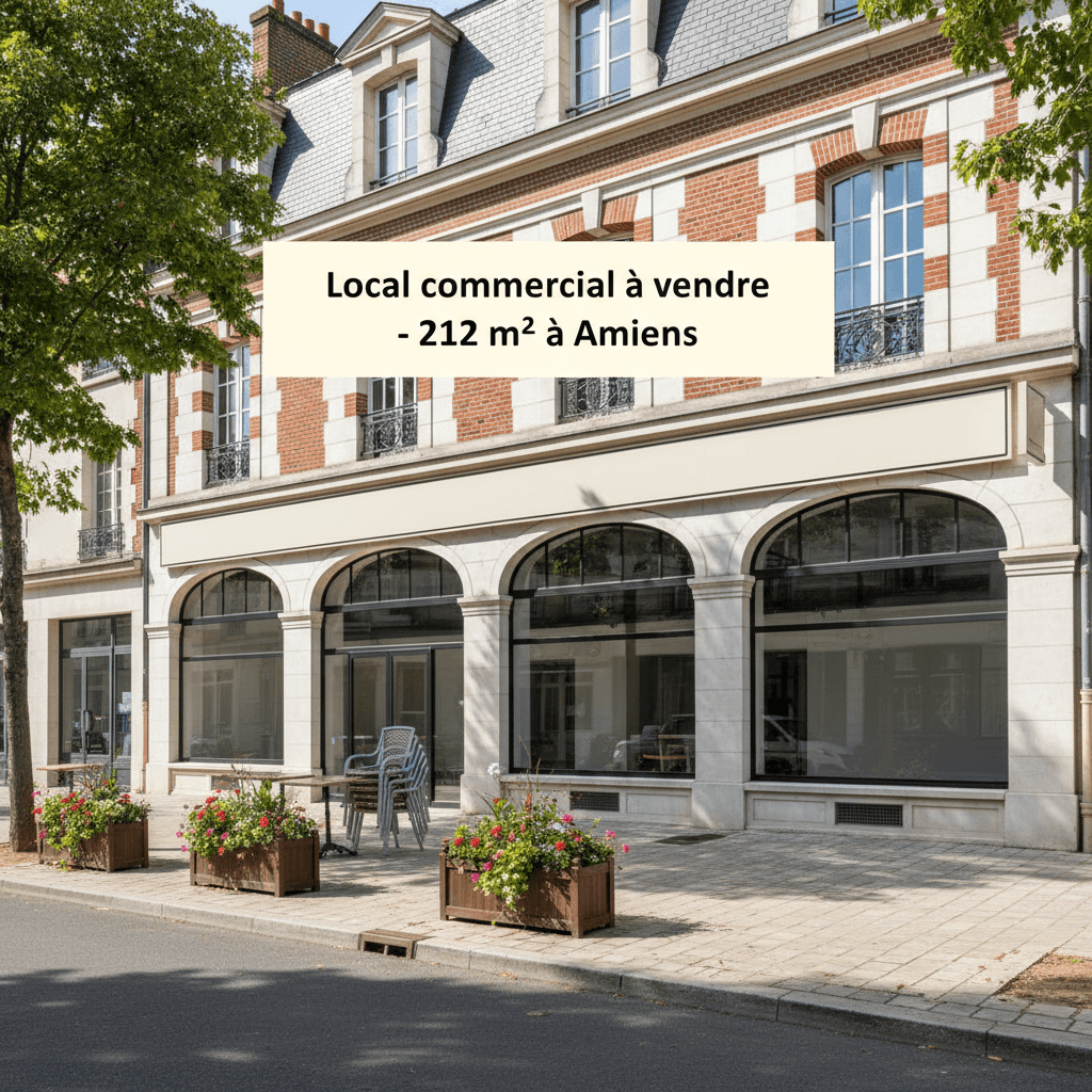 Local commercial à vendre - 212 m² à Amiens - Image 1