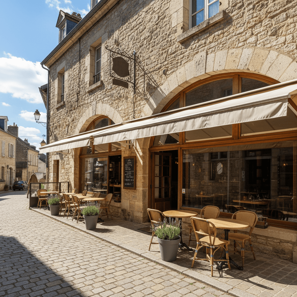 Restaurant 1500m² à Amboise : terrasse - licence IV - Image 1