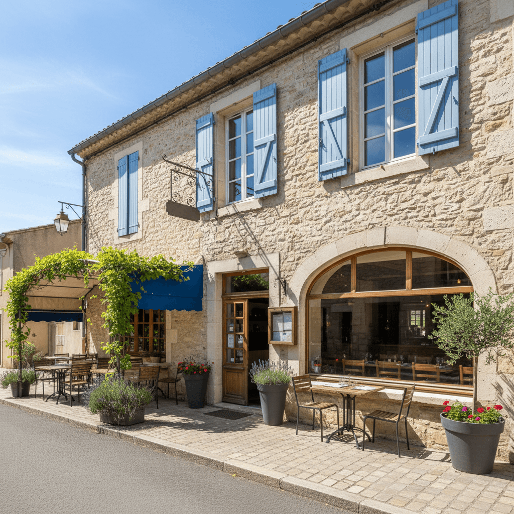 Restaurant 150m² à Saint-Saturnin-Lès-Avignon : terrasse - licence IV - Image 1