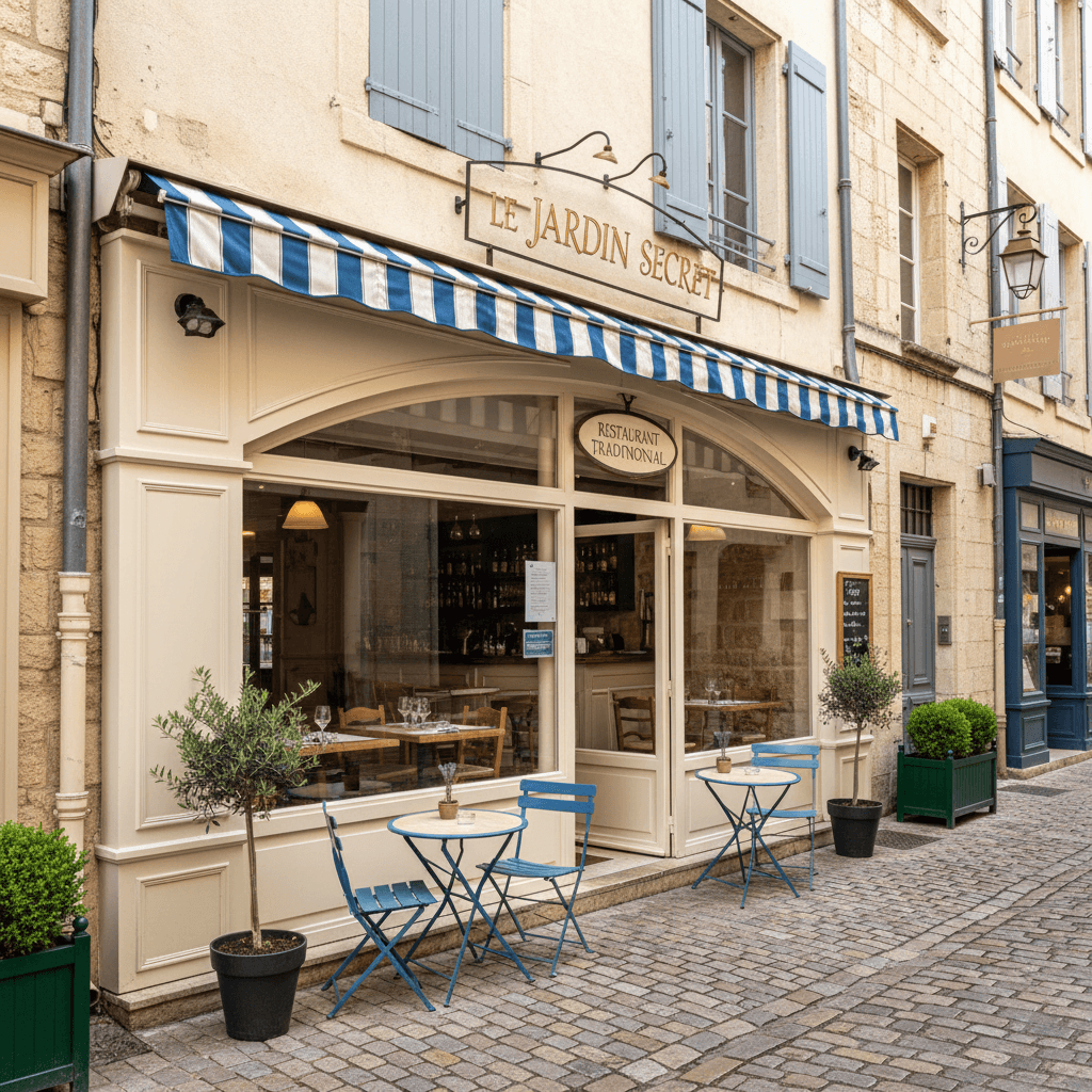 Restaurant 80m² à Aix-En-Provence : terrasse - licence IV