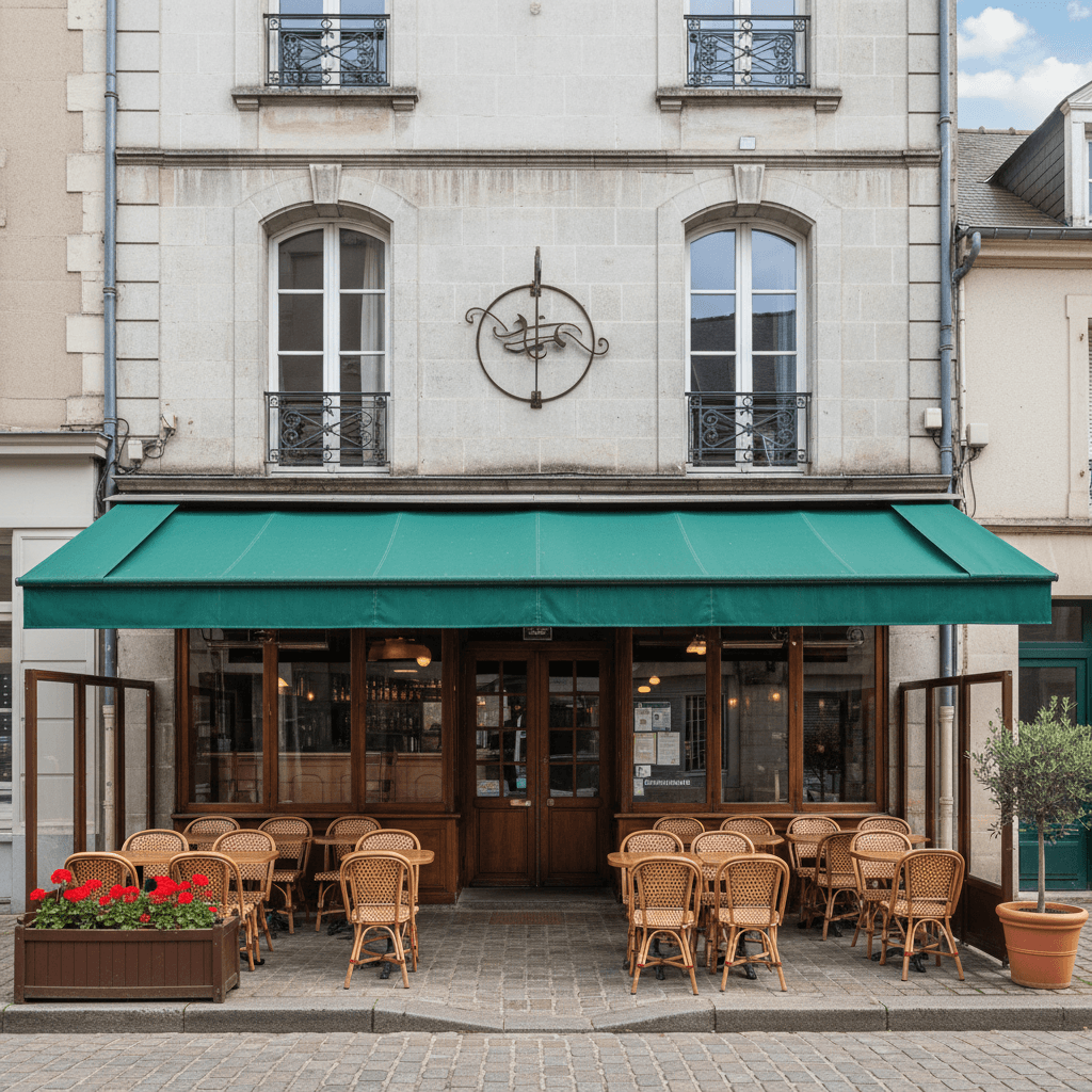 Bar-brasserie 80m² à Saint-Lô : terrasse - licence IV - Image 1