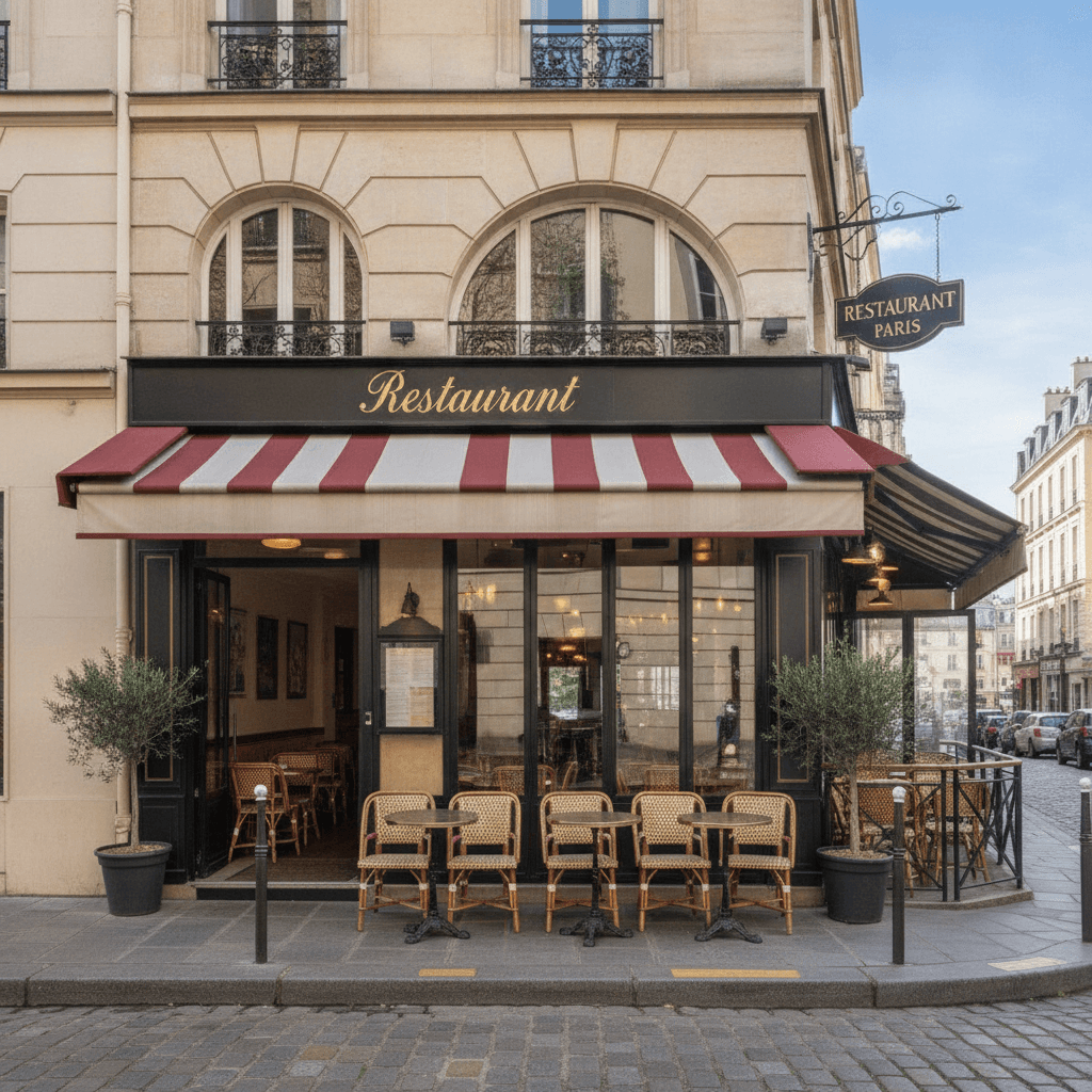 Restaurant 100m² à Paris : extraction