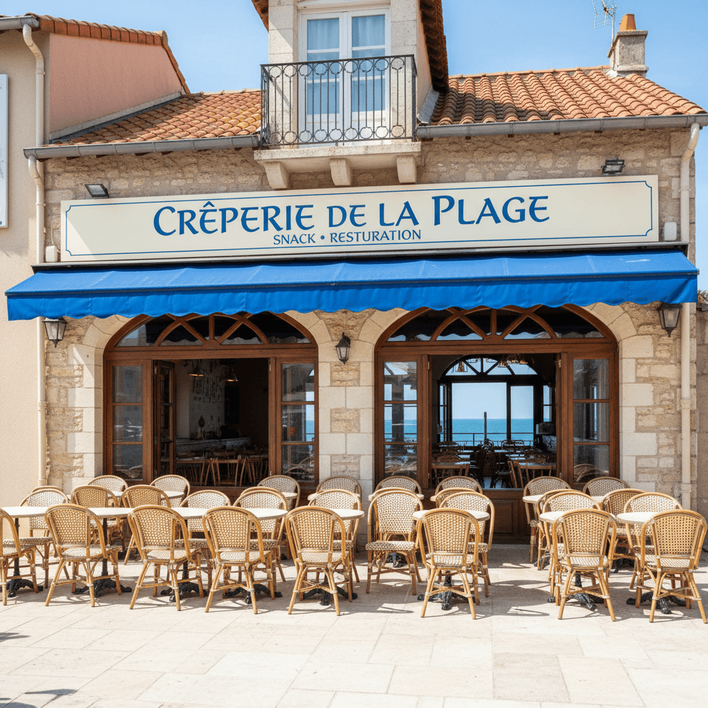 Snack à Perpignan : terrasse - extraction - Image 1