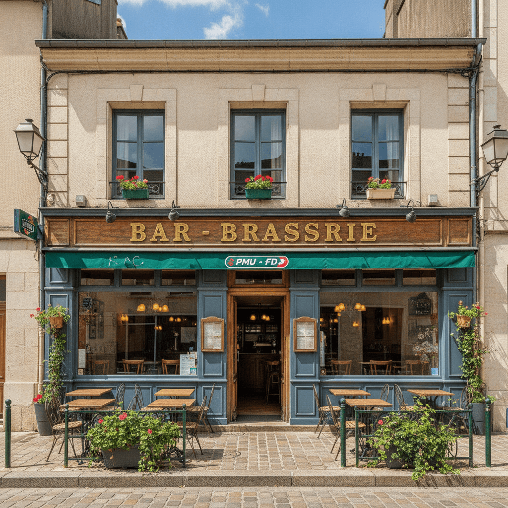 Bar-brasserie 233m² à Privas : terrasse - licence IV - Image 1