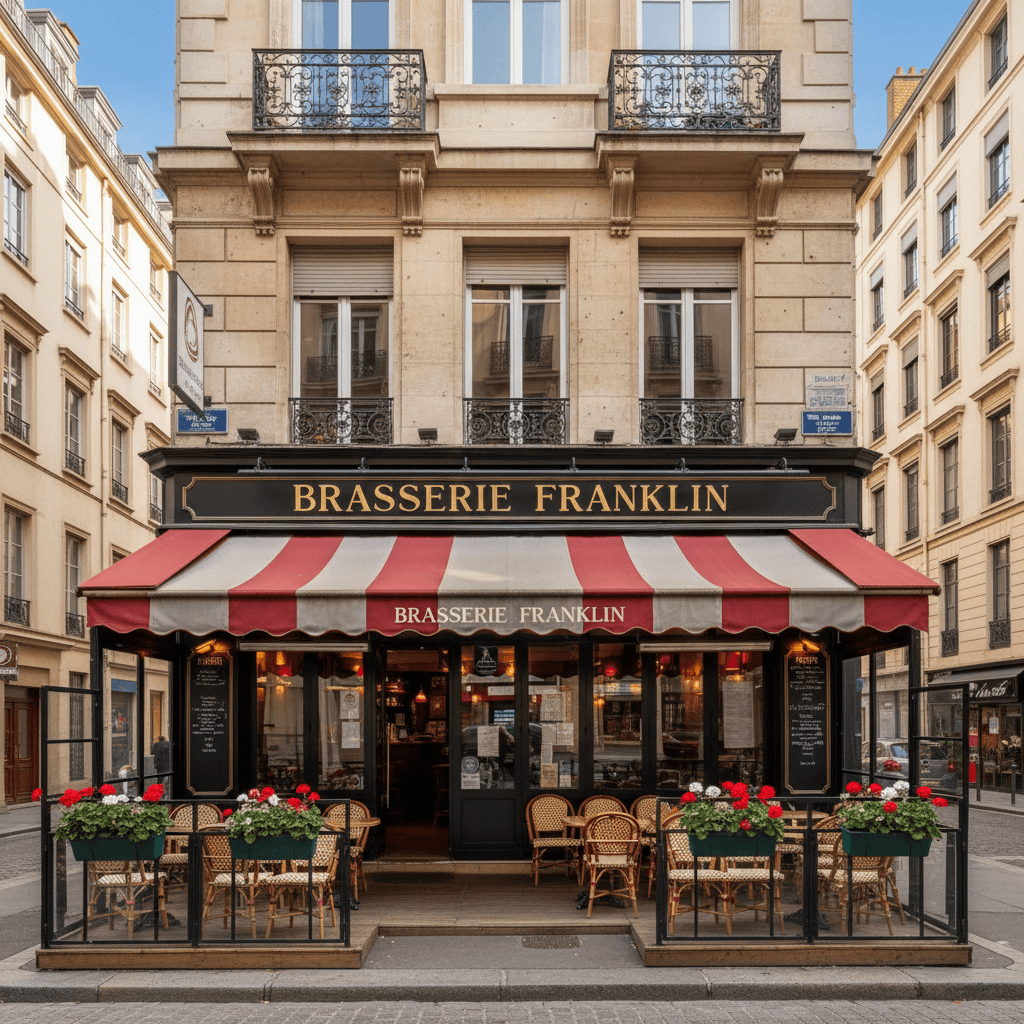 Bar-brasserie 52m² à Lyon : terrasse - licence IV