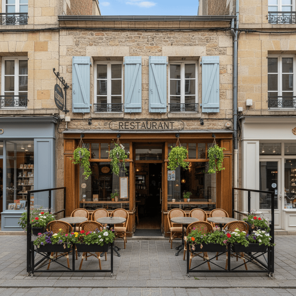 Restaurant 34m² à Nantes : extraction - cuisine équipée - Image 1