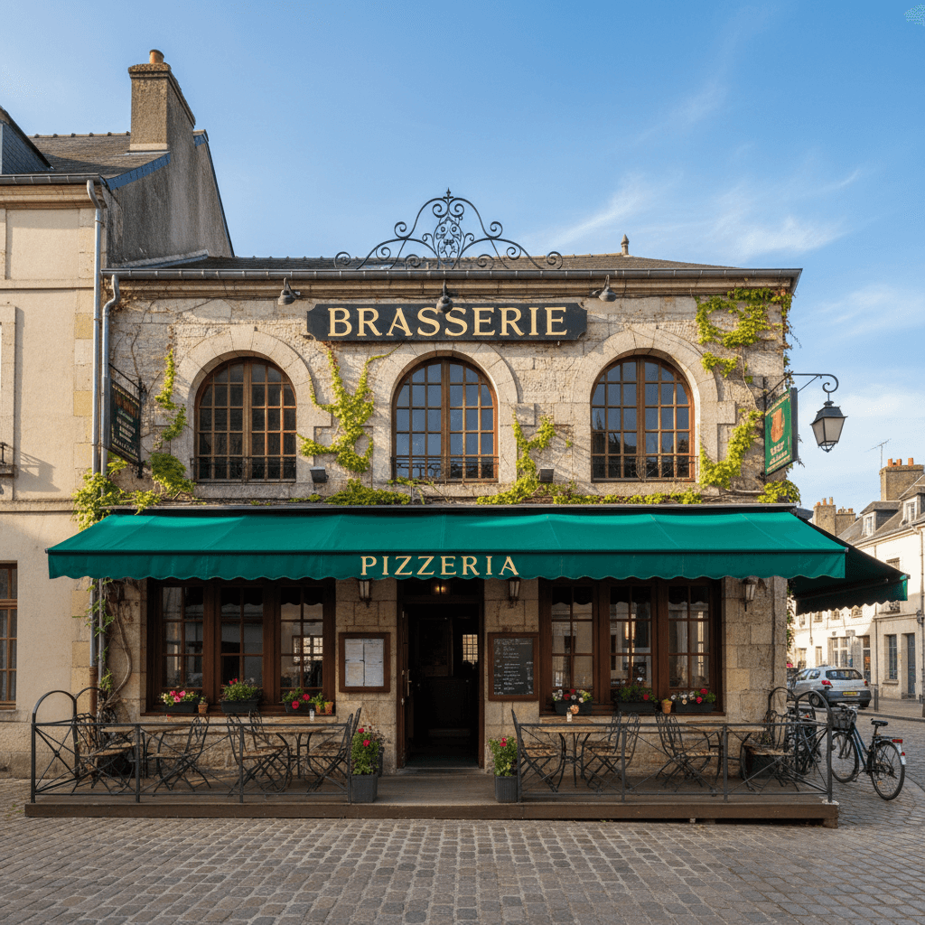 Bar-brasserie à Rampan : terrasse - licence IV - Image 1