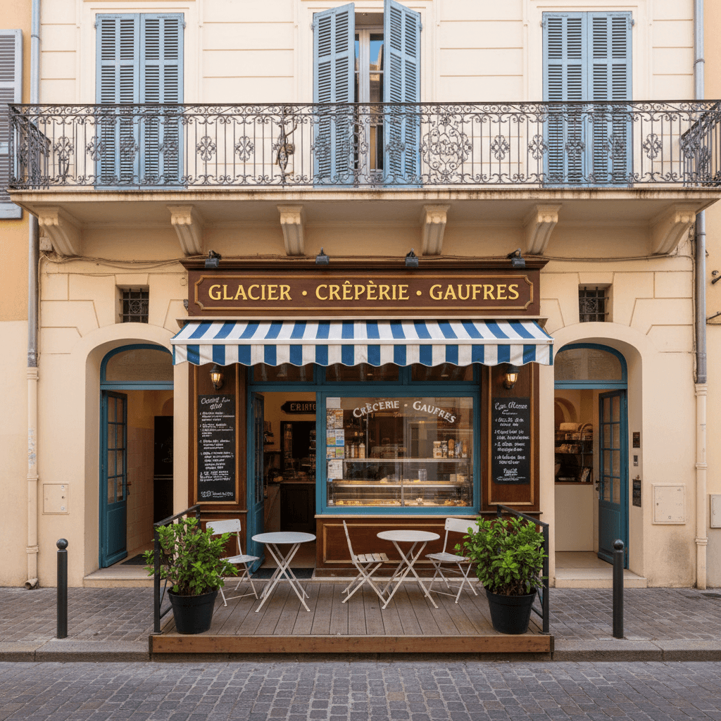 Snack 40m² à Nice : cave/réserve