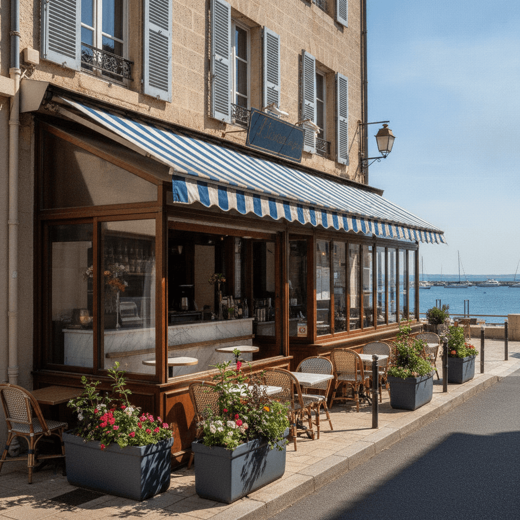 Restaurant à Toulon : terrasse - licence IV
