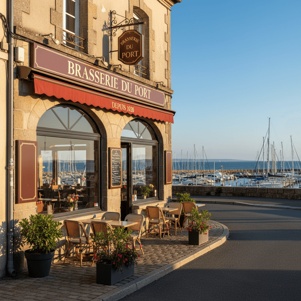 Bar-brasserie à Mouilleron-Le-Captif : terrasse - licence IV - Image 1