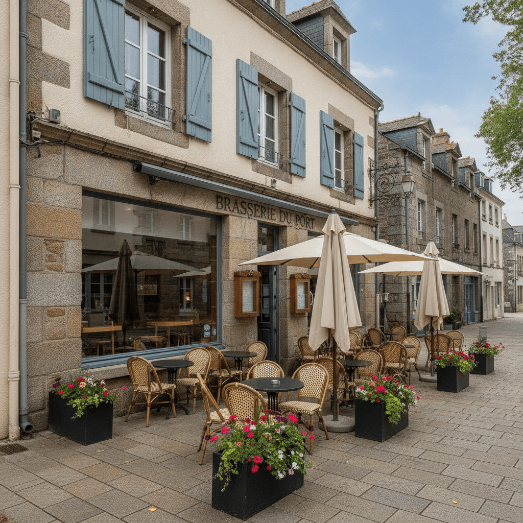 Restaurant à Quimper : terrasse - licence IV - Image 1