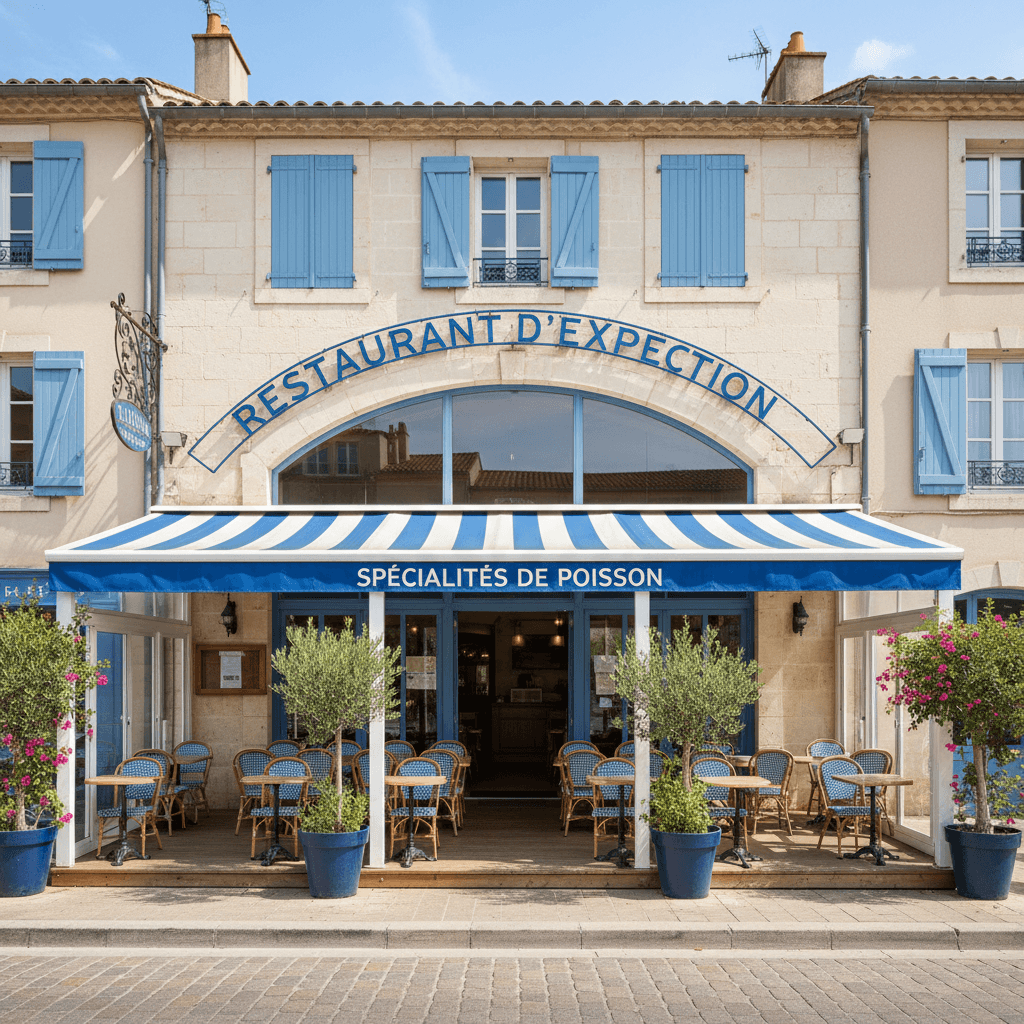 Restaurant 60m² à Le Grau-Du-Roi : terrasse - licence IV - Image 1