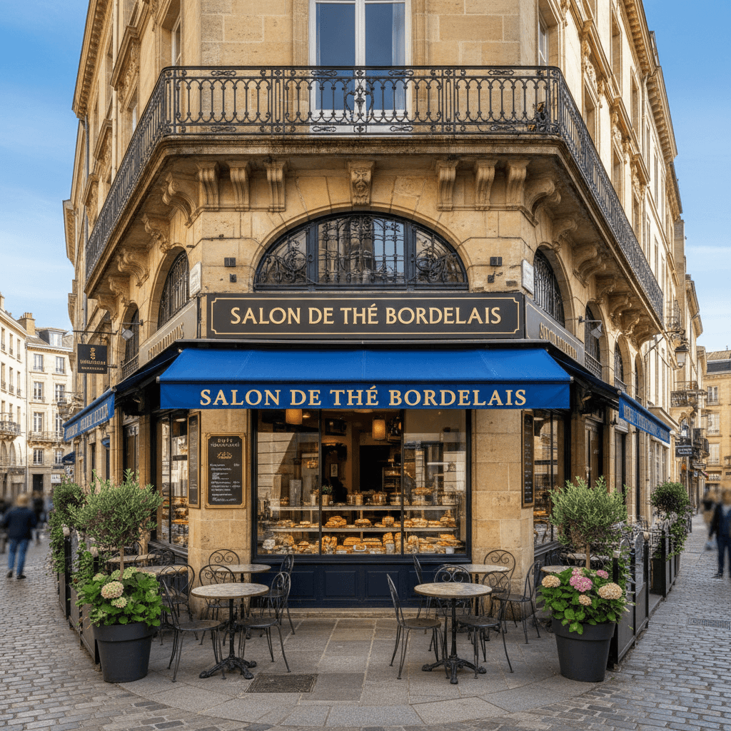 Snack à Bordeaux : terrasse - cuisine équipée