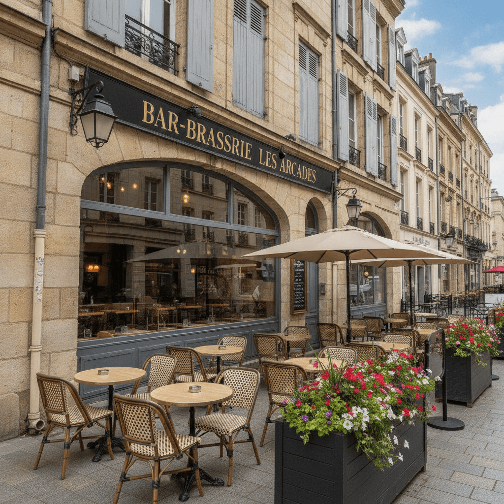 Bar-brasserie 260m² à Valenciennes : terrasse - licence IV - Image 1