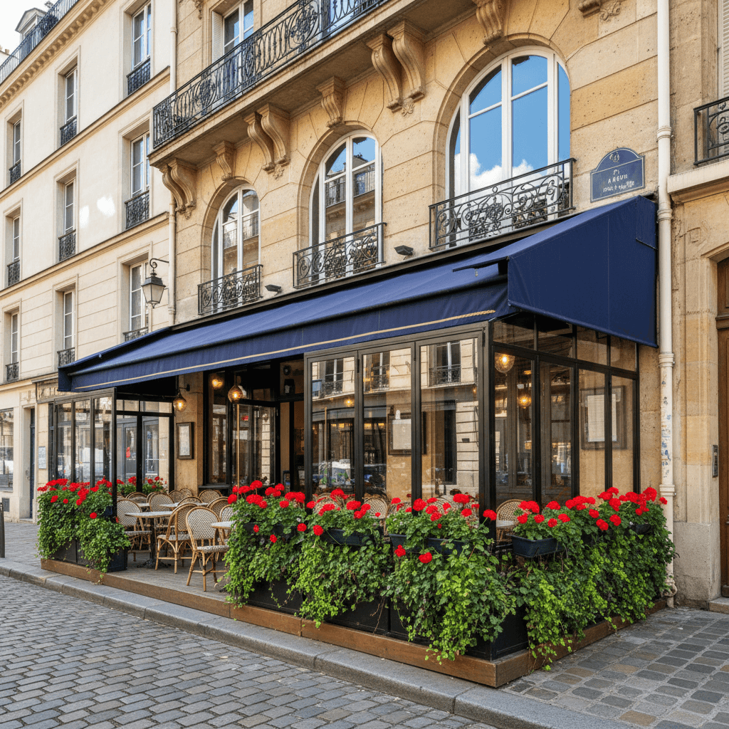 Restaurant 117m² à Paris : terrasse - licence IV - Image 1