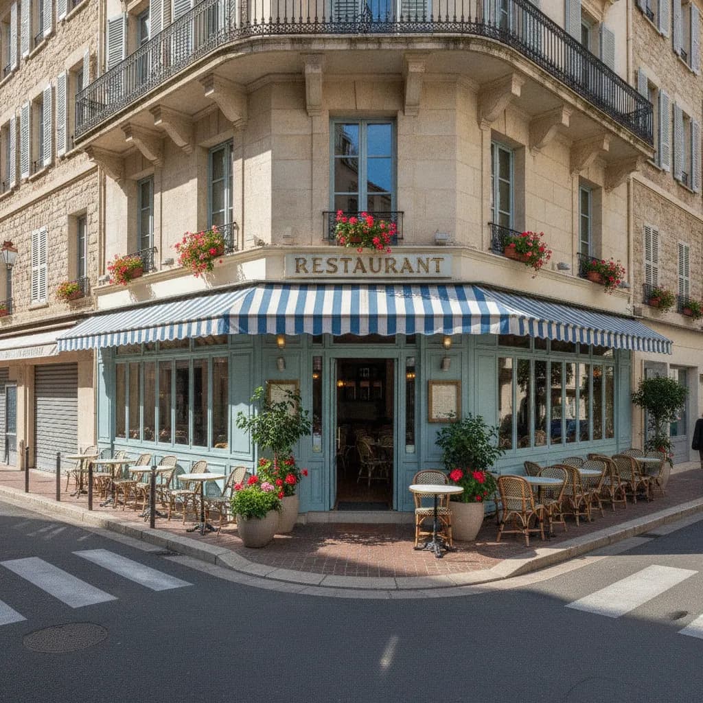 Restaurant 190m² à Cannes : terrasse - licence IV - Image 1