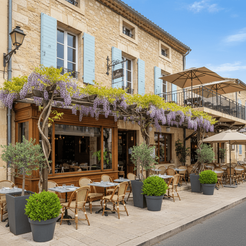 Restaurant 200m² à Nîmes : terrasse - licence IV - Image 1