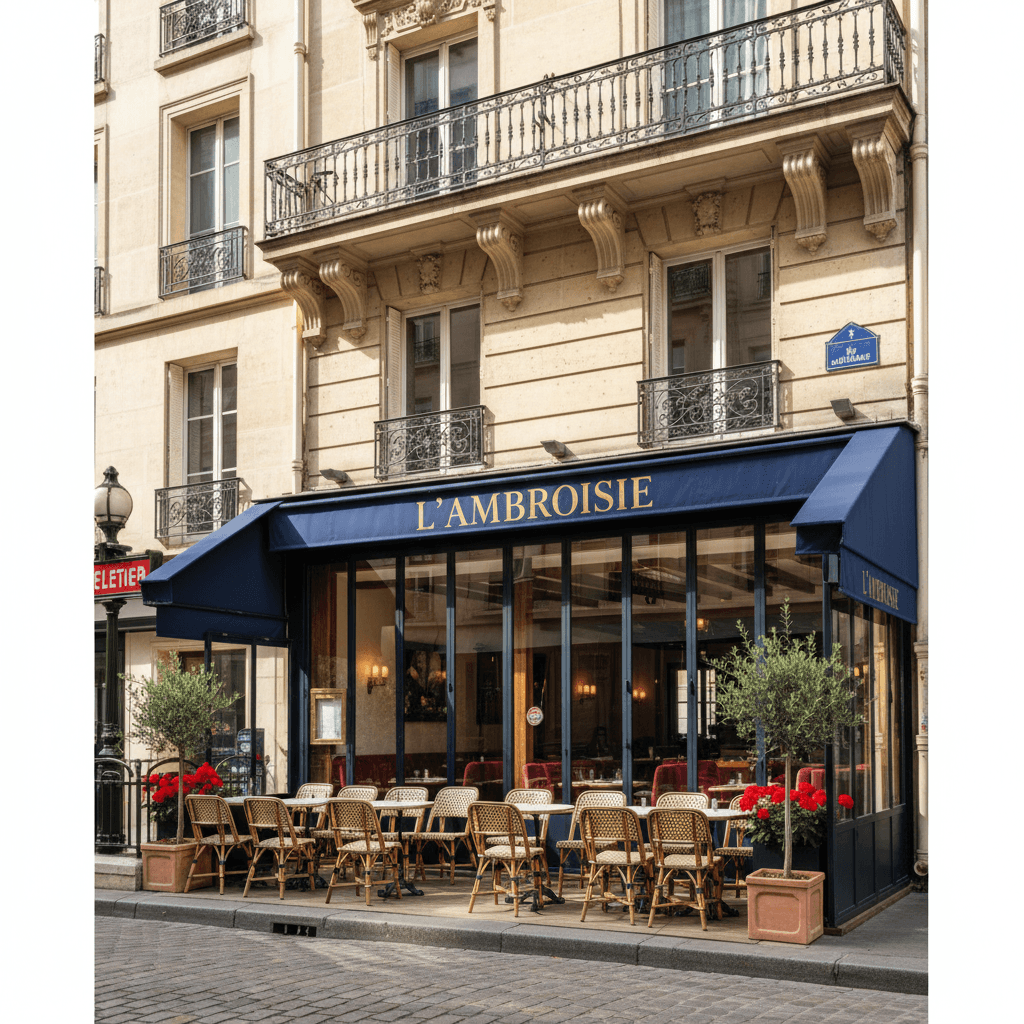 Restaurant spacieux à Paris avec terrasse