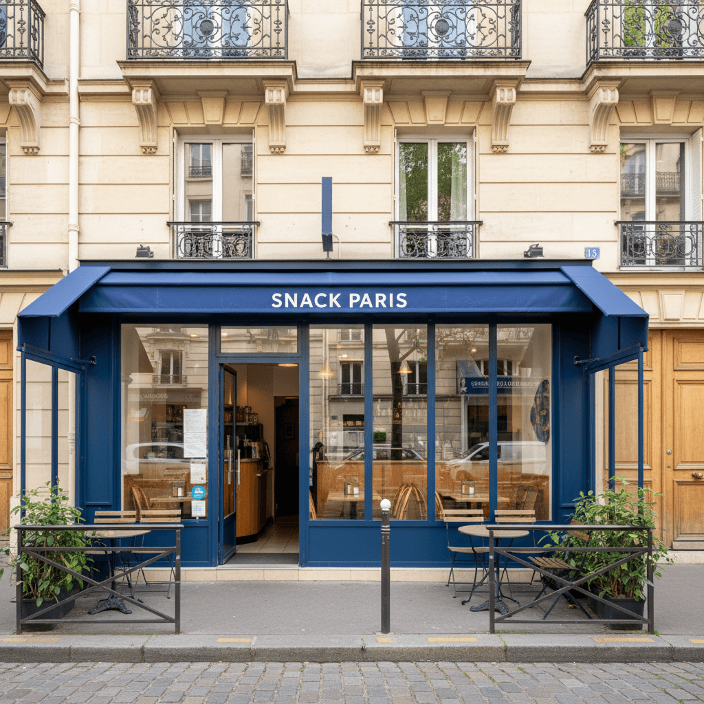 Snack 10 couverts à Paris