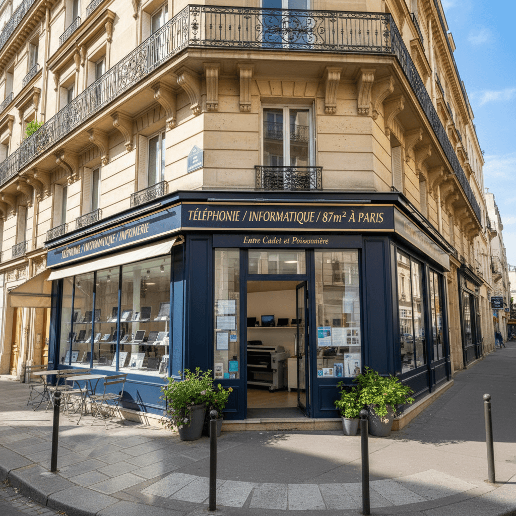 Téléphonie / Informatique / Imprimerie 87m² à Paris