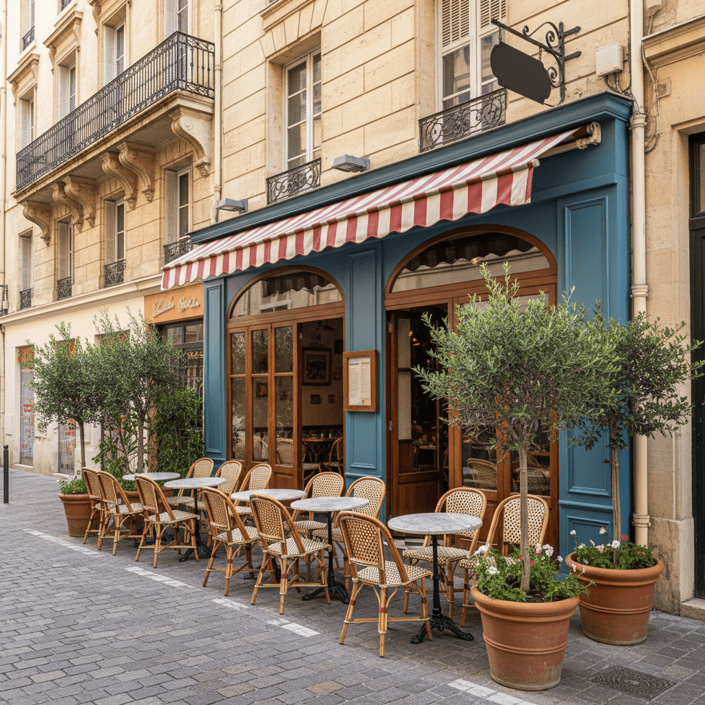 Restaurant à Marseille : terrasse - licence IV - Image 1