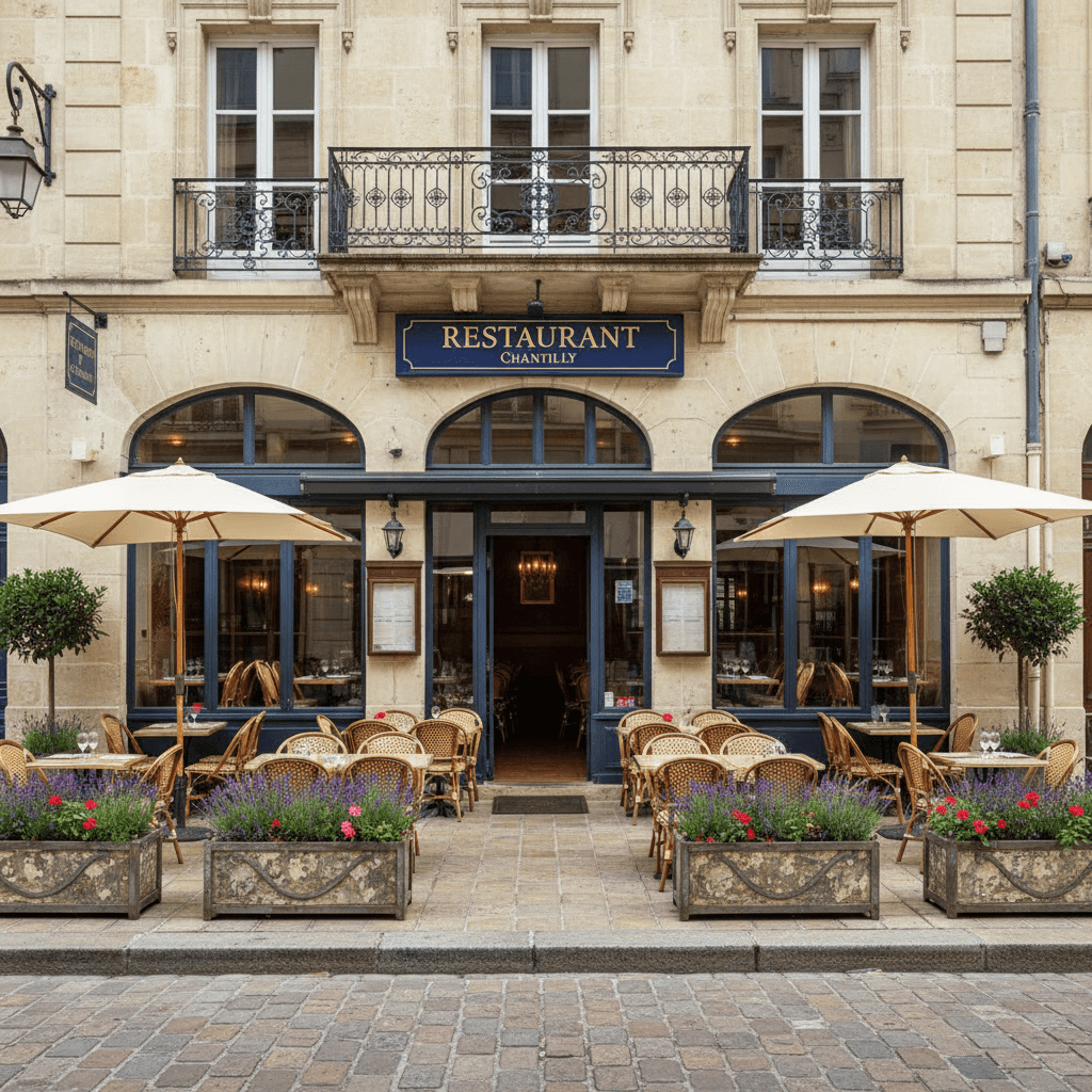 Restaurant 300m² à Chantilly : licence IV - extraction - Image 1