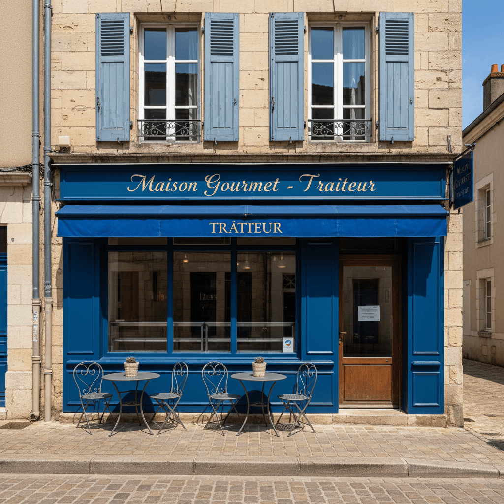 Restaurant 150m² à Fontenay-Le-Comte : terrasse - licence IV - Image 1